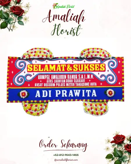 Papan Bunga Ucapan Selamat Bringinwareng